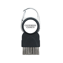 Golf Club Brush With Ball Marker